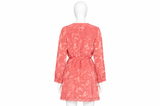 Zadig & Voltaire Ramasco 100% Silk Jacquard Dress size M medium ladies