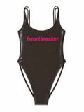 Private Party “Heartbreaker” Metallic One-Piece Swimsuit size M/L ladies