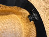 Chanel 2019 Runway Raffia Wide-Brim Hat – Size M ladies