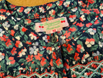 BONPOINT Girls’ Flowers Liberty Print Hand Embroidered BLOUSE SIZE 10 YEARS children