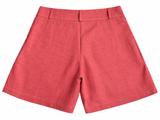 Asceno Organic Linen Tailored Shorts Size M medium ladies