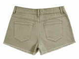 Free People Distressed Denim Shorts – Silver Lining – Size W25 ladies