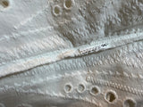 ZARA Woman Broderie Anglaise White Blouse ~Top size M medium ladies