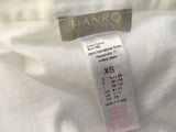 Hanro Cotton Deluxe White Sleeveless Nightdress – Size XS ladies