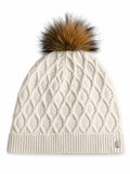 Tartine et Chocolat Cable Knit Fur Pom-Pom Hat – Size 3 years old children