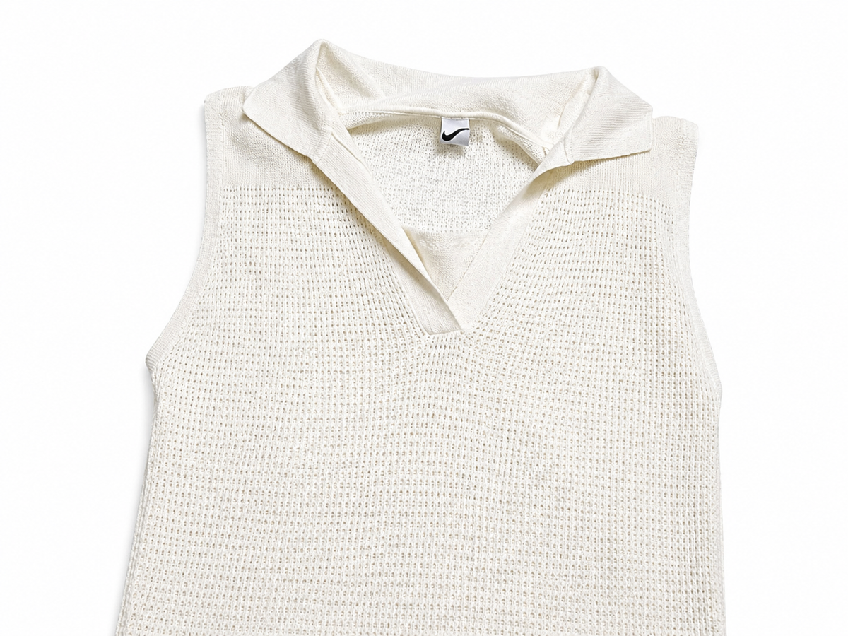 AlphaTauri Sleeveless Knit Midi Dress – White – Size S ladies