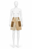 Isabel Marant Étoile Kalerna Cotton & Linen Colour-Block Shorts ladies