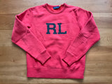 Polo Ralph Lauren RL Fleece Crewneck Pullover Sweatshirt Size S / P ladies