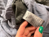 Zadig & Voltaire creased effect leather jacket Size 40 ladies