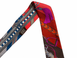 Hermès Brides et Gris Gris Silk Twilly Scarf ladies