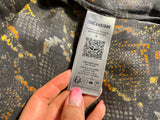 Zadig & Voltaire Défilé Ramela Python Print 100% Silk Dress Size S ladies