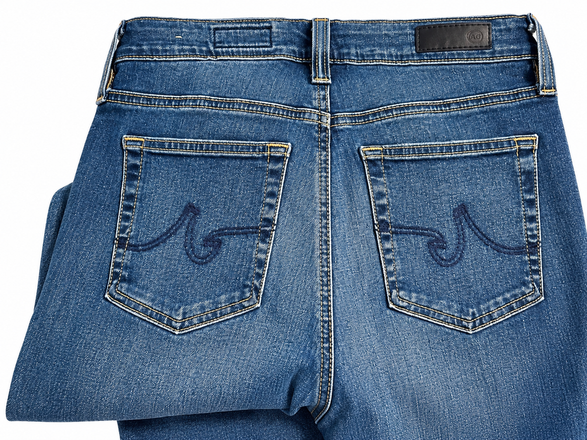 AG Adriano Goldschmied Madi High-Rise Flare Jeans – Size 28 ladies