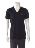 Dolce & Gabbana plaque V neck black T shirt size I 50 men