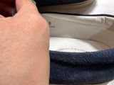 Tod’s Men’s Navy Suede Slip-On Loafers / Moccasins – Size 8 // 42 men