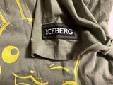 Iceberg x Pokémon Pikachu Graphic T-Shirt – Khaki Green – Size XXL / 14–15 Years children