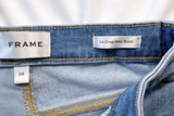 FRAME LE CROP MINI BOOT CROPPED HIGH-RISE BOOTCUT JEANS SIZE 28 ladies