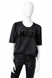 Zadig & Voltaire Portland Amour Glitter T-Shirt ladies