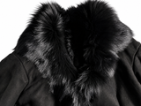 Joseph Black Toscana Anais Sheepskin Short Coat – Size 38 ladies