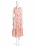 Zimmermann Kaleidoscope Picnic Midi Dress – Geranium Blush ladies