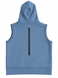 Zara Kids 2-Piece Set – Long-Sleeve Top & Sleeveless Hoodie – 7–8 Years / 128 cm children