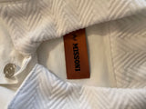Missoni White Denim Cropped Jeans Jacket Size I 42 UK 10 US 6 ladies