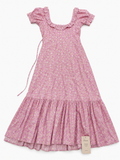 RIXO Sorana Cotton-Blend Midi Dress – Pink Shell Pansy Blush size UK 12 US 8 ladies