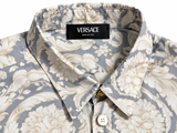 Versace Boys Baroque Floral Long-Sleeve Shirt – Size 10Y / 140 cm children
