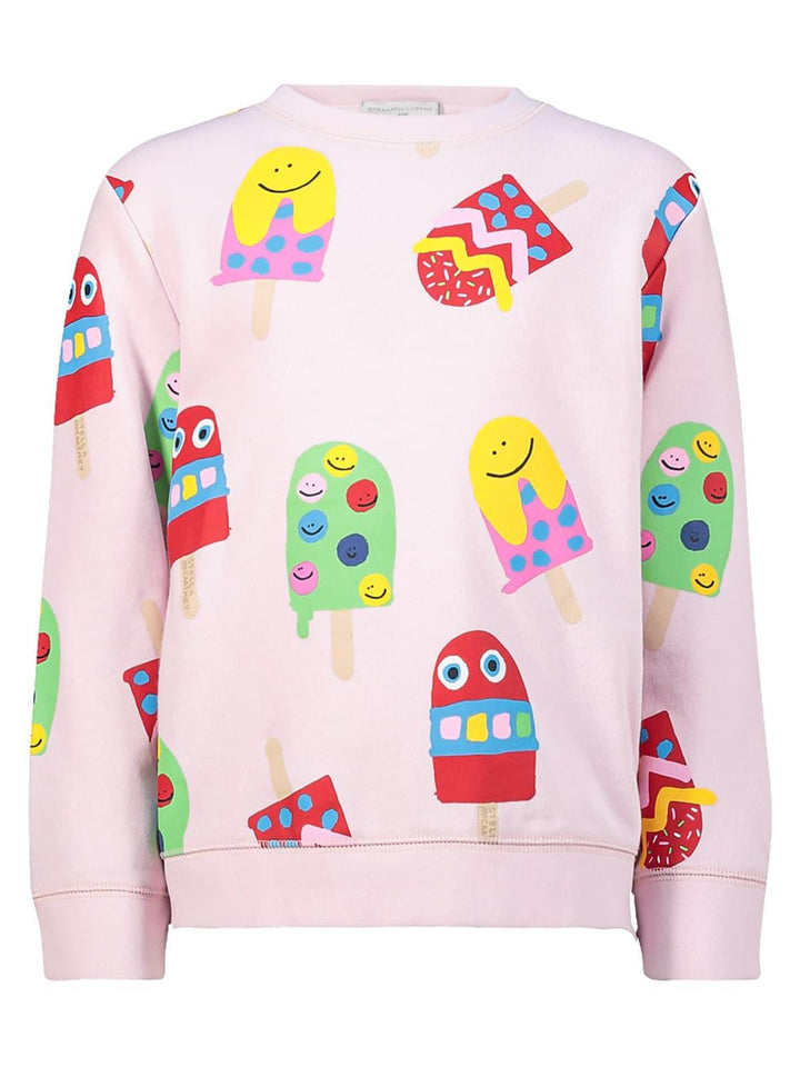 Stella McCartney Kids Cotton Pink Sweatshirt Size 8 years children