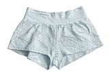SUNDAY SAINT-TROPEZ MINI SHORTS AQUA SIZE S small LADIES
