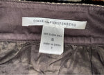 Diane von Furstenberg Meggy Patchwork Mixed-Media Skirt US 0 UK 4 XXS XS ladies