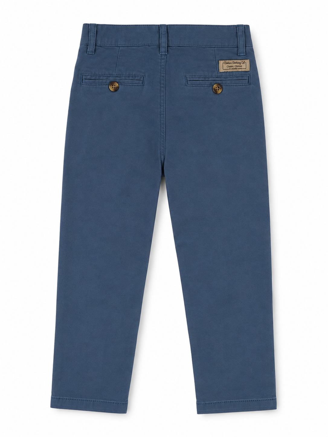 Chelsea Clothing Co. Boys’ Blue Classic Chino Trousers – Age 4 Years children