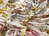 Zimmermann Jude Silk Frill Billow A-Line Mini Dress – Floral Print ladies