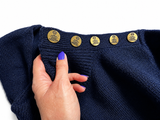 Ralph Lauren Collection Cashmere Button-Shoulder Turtleneck Jumper ladies