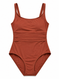 ERES BROWN ONE PIECE SWIMSUIT SIZE M MEDIUM LADIES