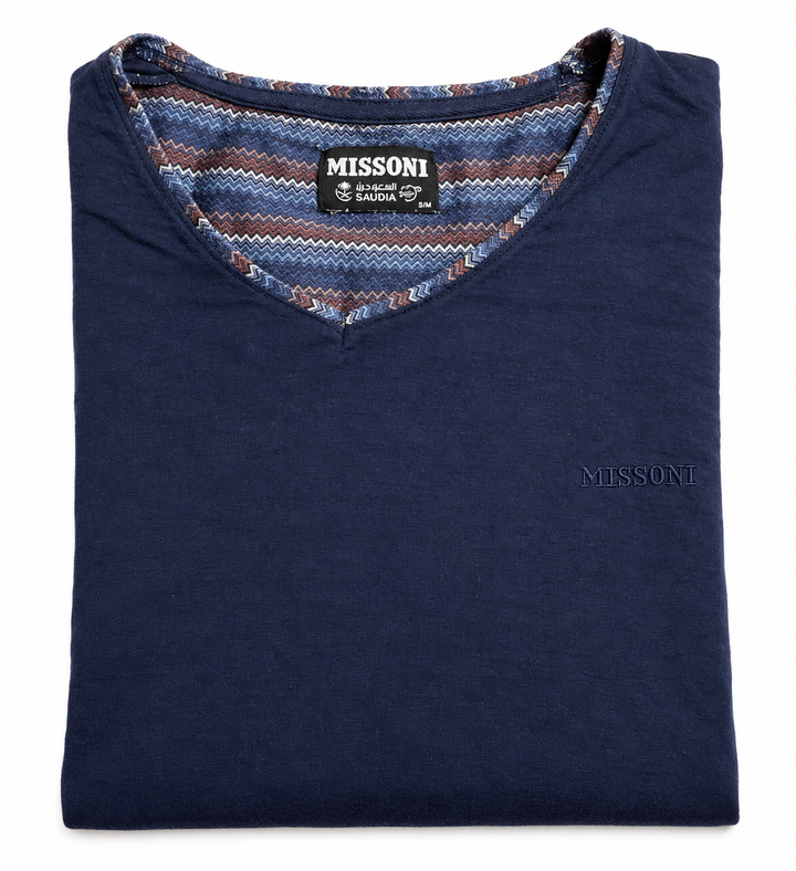 Missoni for Saudia Men’s Navy Pajama Top – Size S/M men