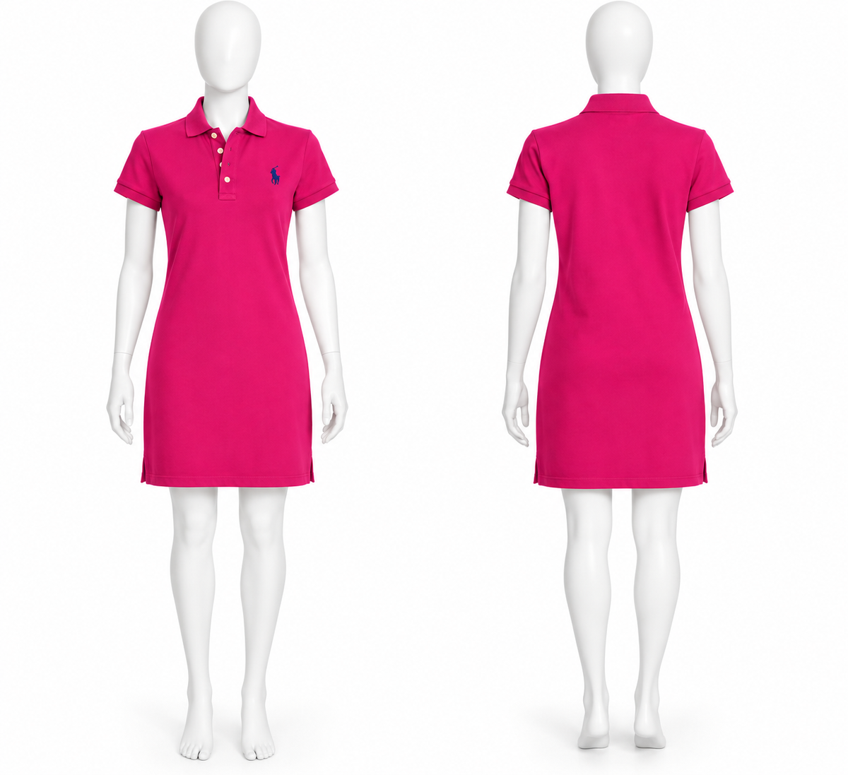 Ralph Lauren Pink Polo Dress size M medium ladies