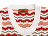 Missoni Multicolour Zigzag Knit Mini Dress – Size IT 44 ladies