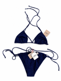 Agent Provocateur Fiorella Blue Bikini Set size 3 ladies