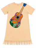 Stella McCartney Kids Guitar Print T-Shirt Dress – 12 Years children
