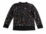 Stella McCartney Kids Girls' Sequin Woven Cardigan Size 12 years old children