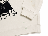 Il Gufo French Bulldog Embroidered Sweatshirt 5 years children