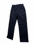 Bonpoint navy blue virgin wool straight leg pants trousers 10 years children
