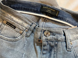 DOLCE & GABBANA GRACE HIGH WAISTED DISTRESSED SKINNY JEANS DENIM SIZE I 42 UK 10 US 6 LADIES
