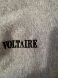 Zadig & Voltaire Champ Voltaire Sweater Sweatshirt In Grey Size S small ladies