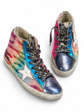 Golden Goose Francy Limited Edition Multicolour High-Top Trainers – Size 39 ladies