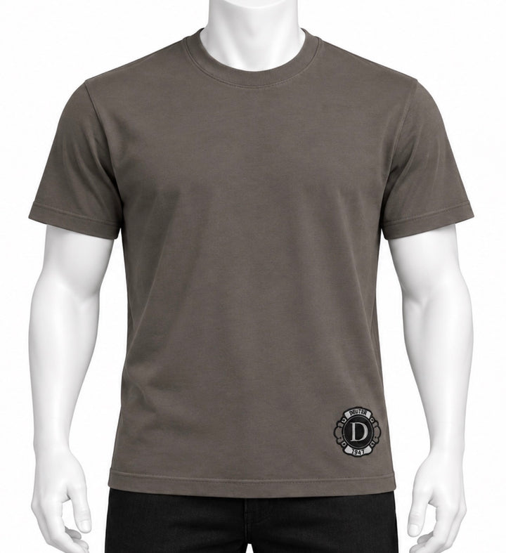 Christian Dior Couture Grey Cotton & Silk T-Shirt – Size S men