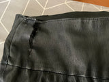 SPRWMN BLACK LEATHER HIGH-WAISTED LEGGINGS PANTS TROUSERS SIZE M LADIES