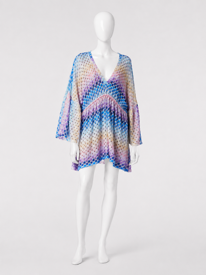 Missoni Metallic Knit Cover-Up Tunic – Size 36 ladies