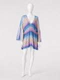 Missoni Metallic Knit Cover-Up Tunic – Size 36 ladies