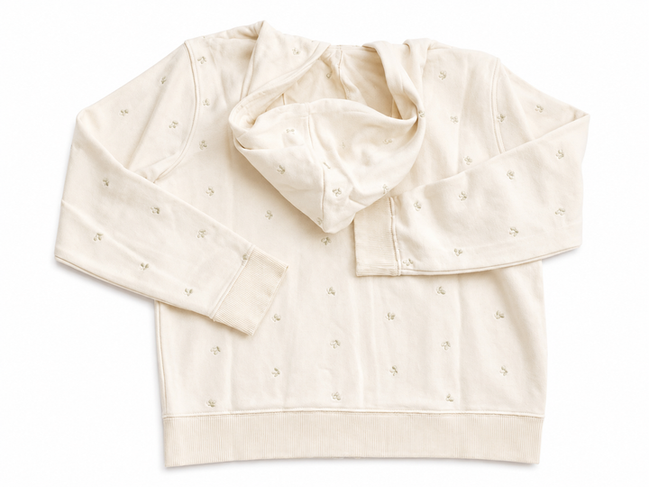 Bonpoint embroidered cherry hoodie size 14 years children